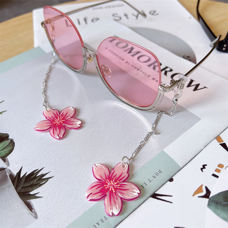 Floral Charm Dangle Ohrringe Karnz