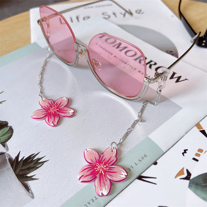Floral Charm Dangle Ohrringe Karnz