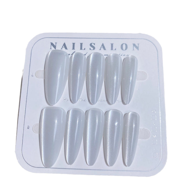 Premium Glossy Stiletto Form Press-On Nägel