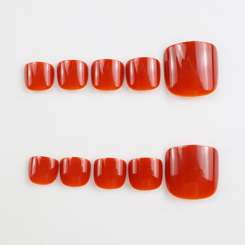 Premium Gel Press-On Zehennägel Karnz