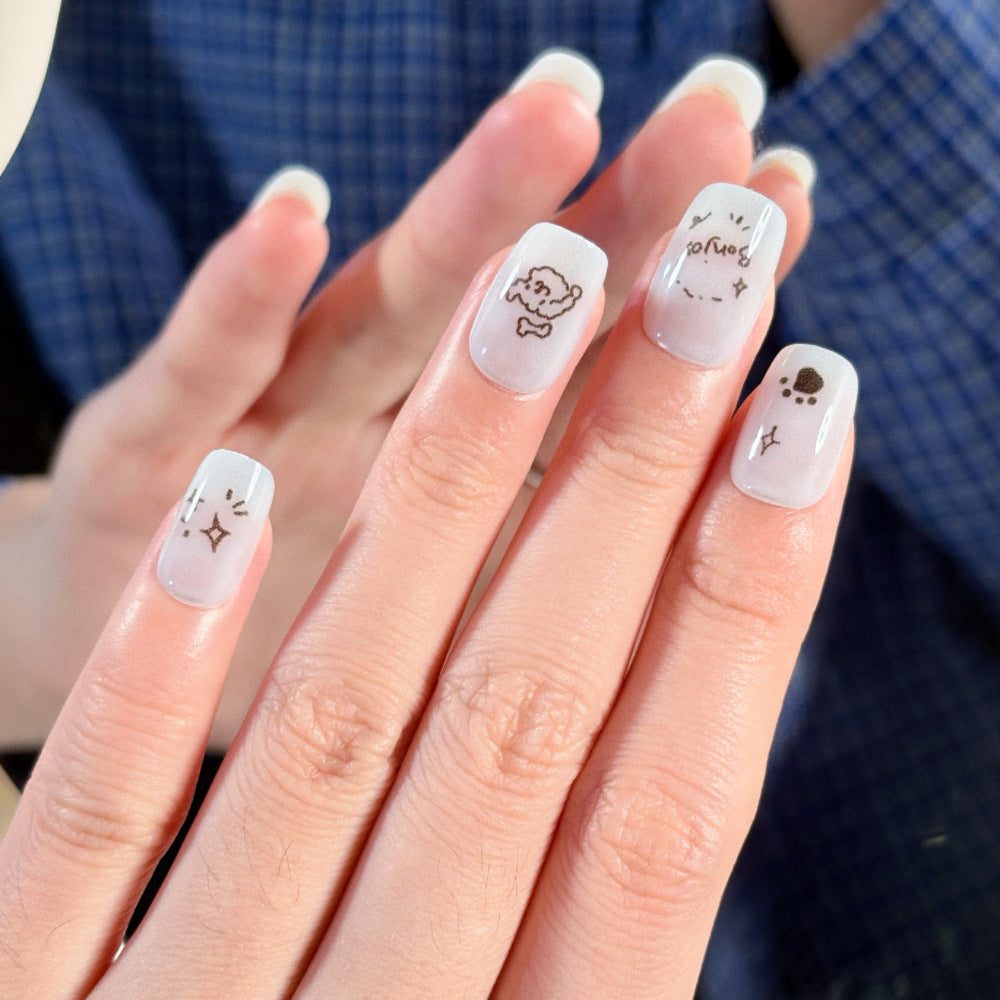 Verspielt Charakter Press-On Nail Set Karnz