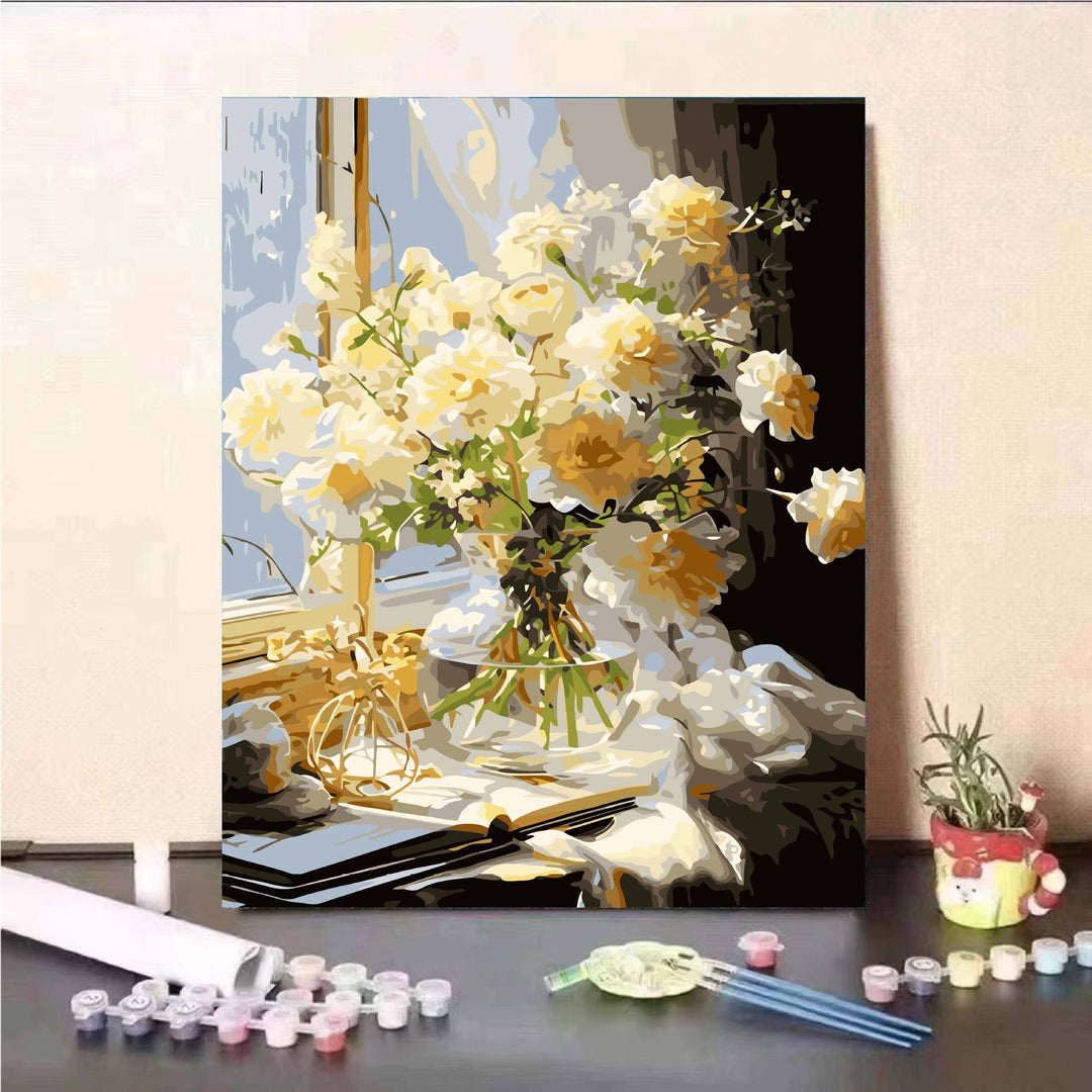DIY Blumenmalset Karnz