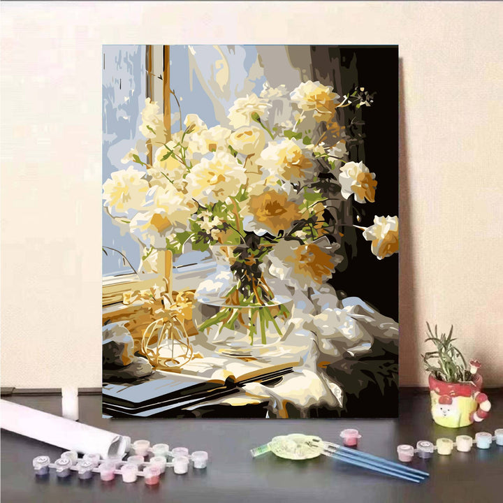 DIY Blumenmalset Karnz