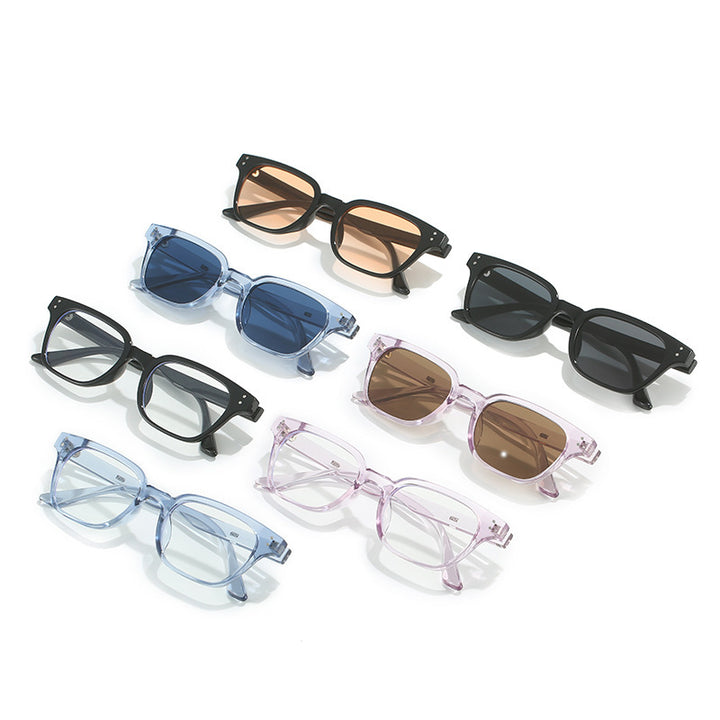 Elegante Übergrößen Quadratrahmen Brille Karnz