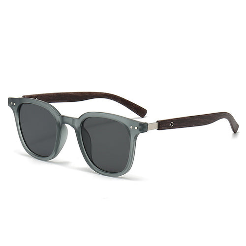 Retro-inspirierte rechteckige Sonnenbrille