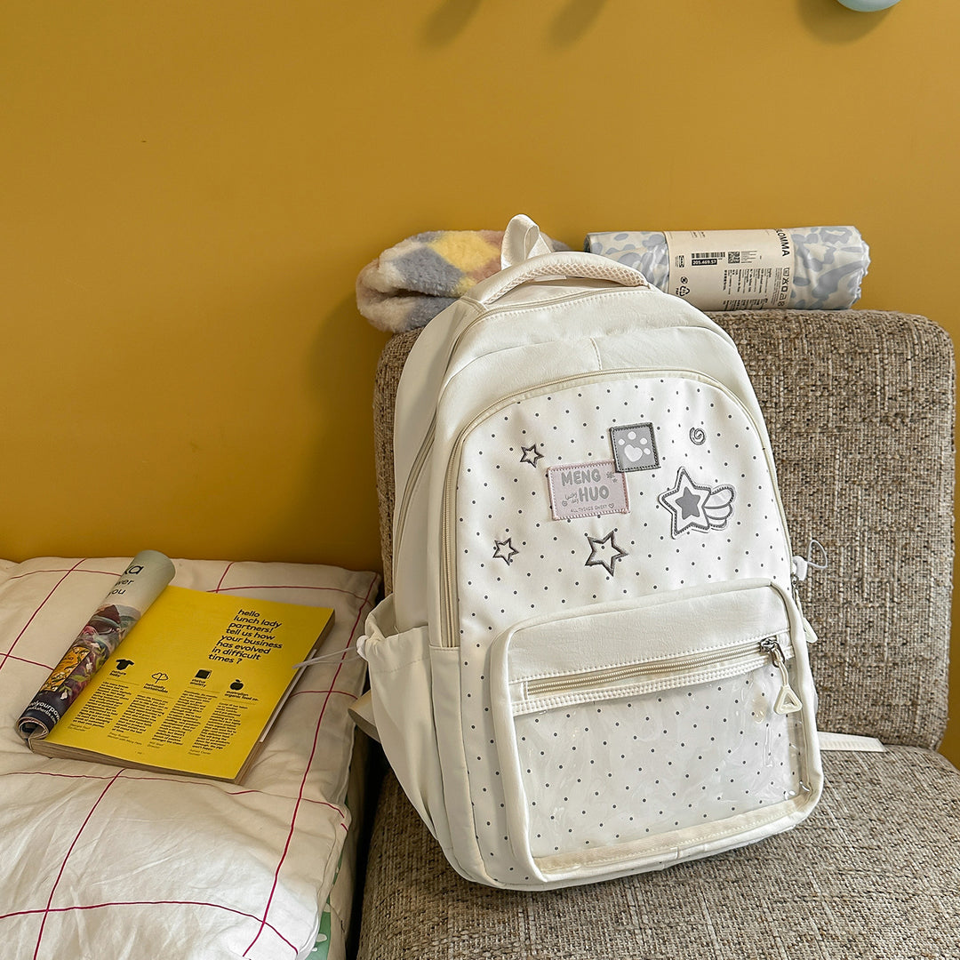 Verspielt Dekorativer Grafischer Rucksack Karnz