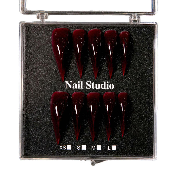 Elegante Stiletto Press-On Nägel Set