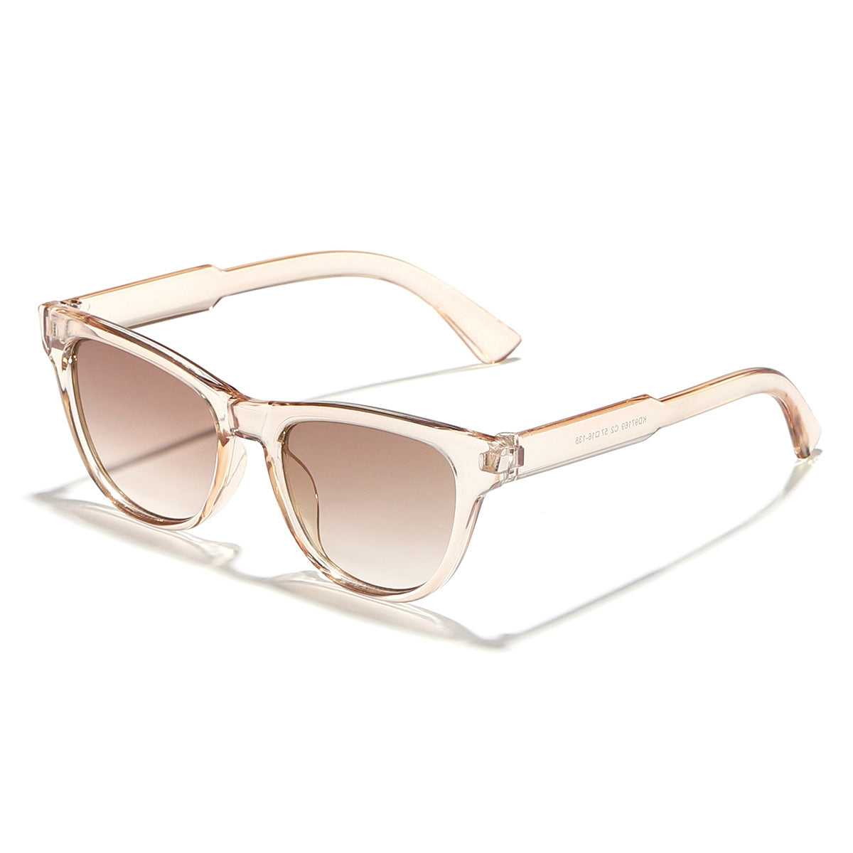 Damen modische Sonnenbrille im eleganten Transparent-Design Karnz