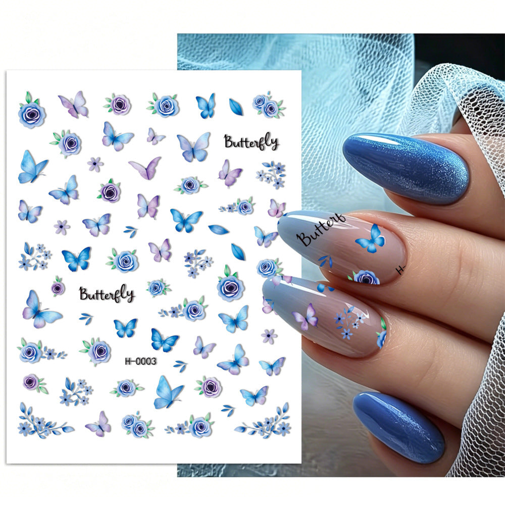 Kreative Nagelkunst Aufkleber
