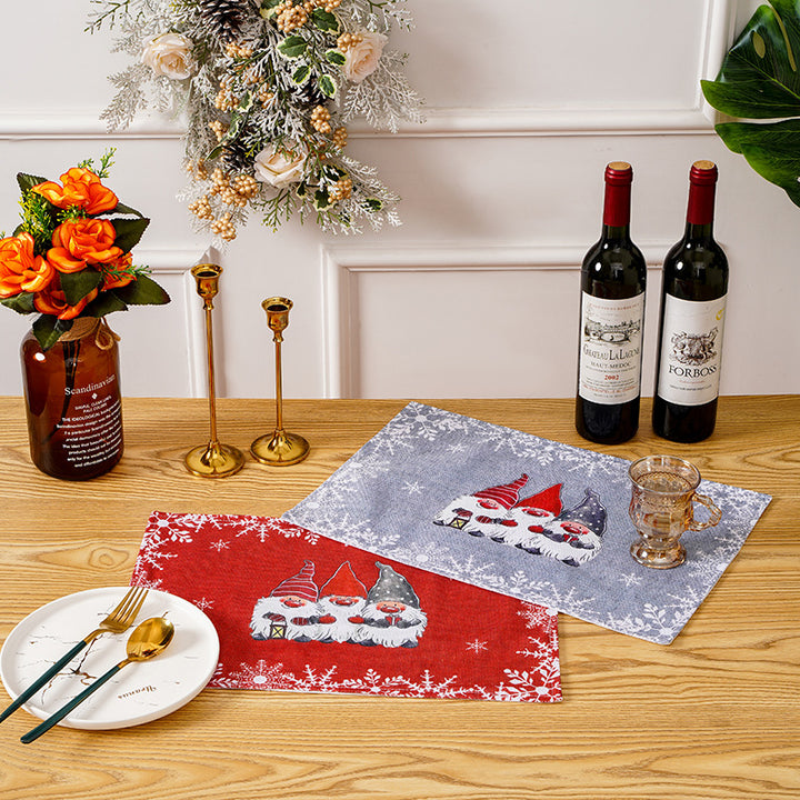 Festliche Weihnachts- Tischset Karnz