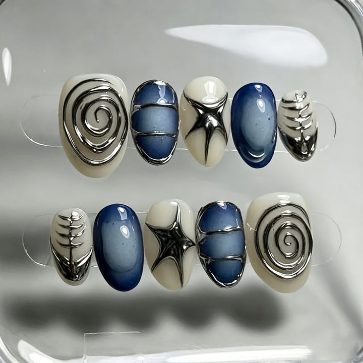 Dekorative Nagelkunst