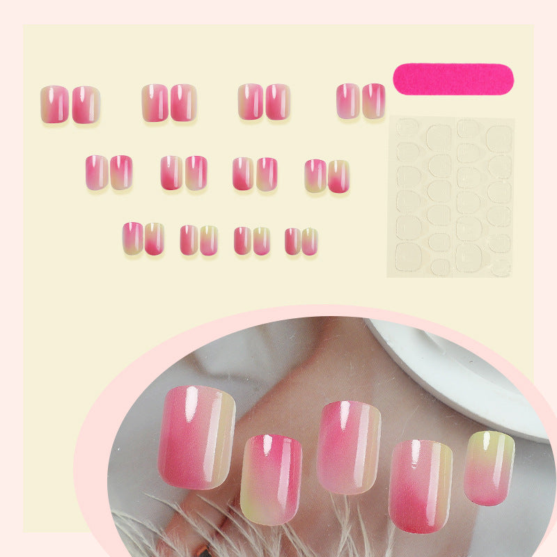 Premium Ombre Press-On Nagelset Karnz