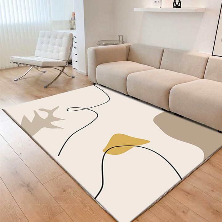 Moderne abstrakte Teppich