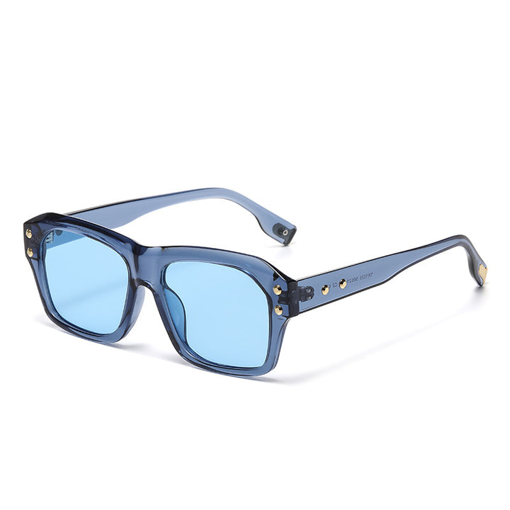 Chunky Übergroße Quadratische Sonnenbrille