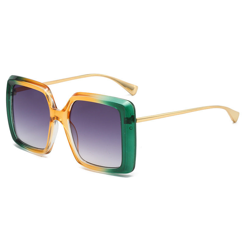 Damen oversized Sonnenbrille mit stilvollem geometrischem Design Karnz