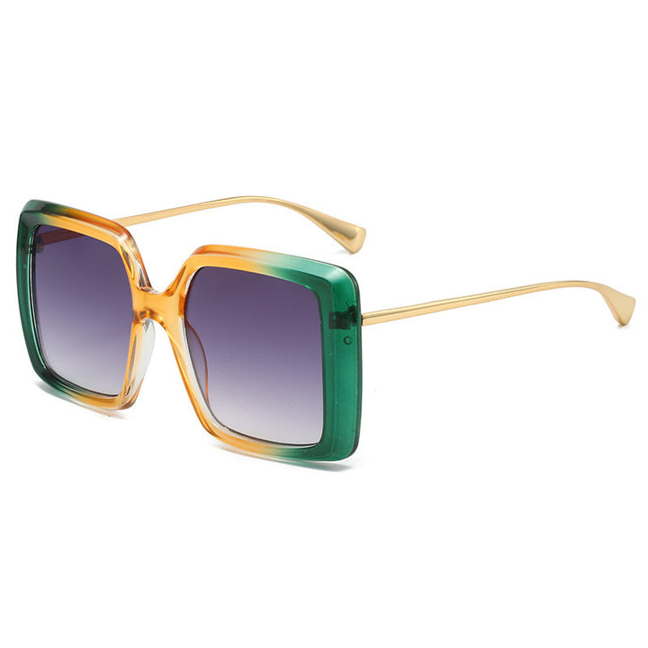 Damen oversized Sonnenbrille mit stilvollem geometrischem Design Karnz