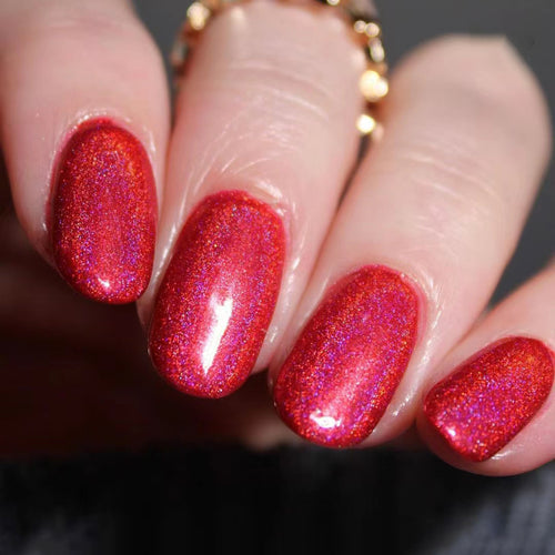 Glitzerndes Press-On Zehennagel Set Karnz