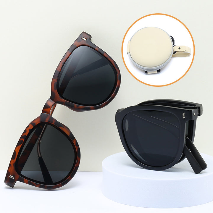 Damen modische Sonnenbrille mit innovativem Schildpatt-Design Karnz