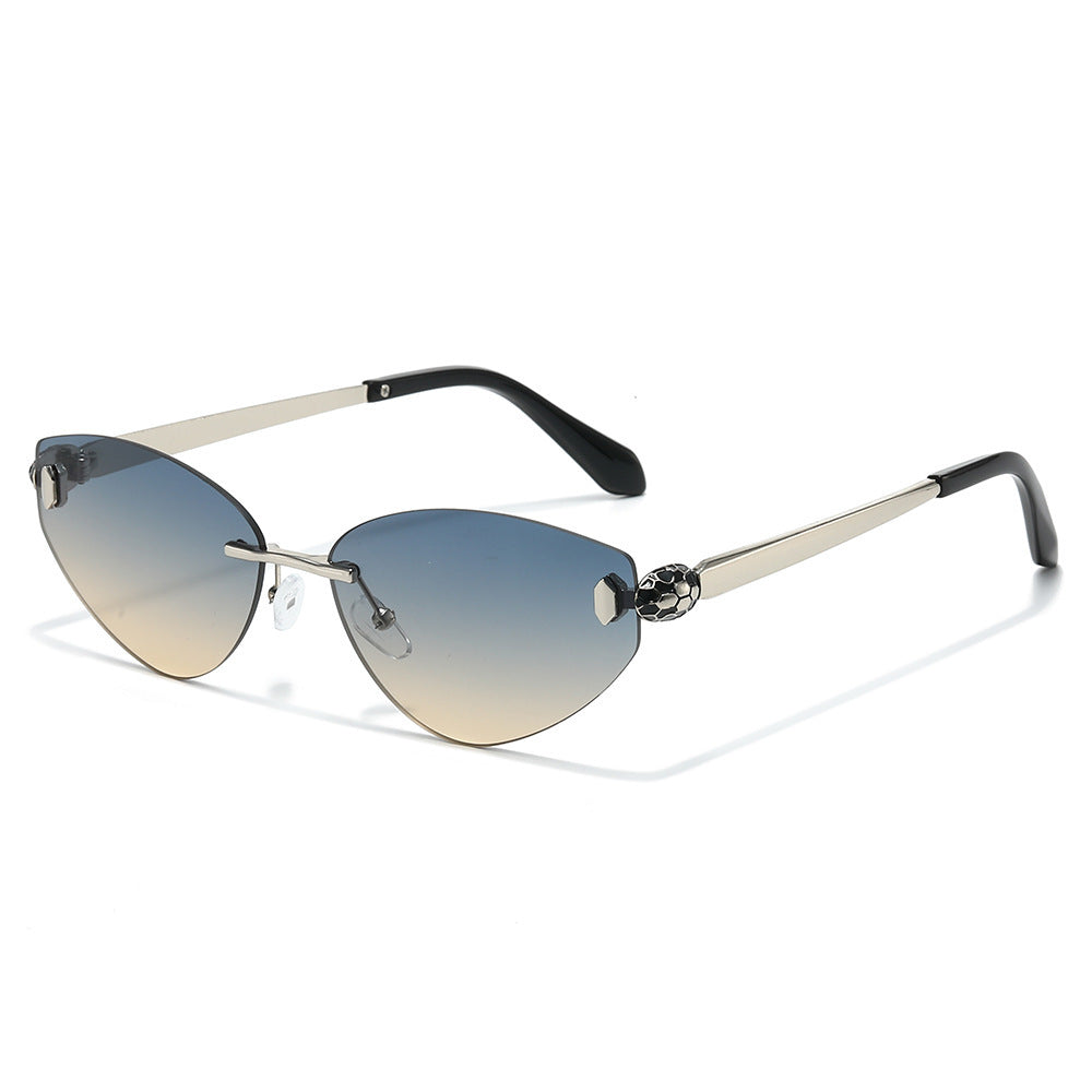 Cat-Eye Vision Shield Sonnenbrille Karnz