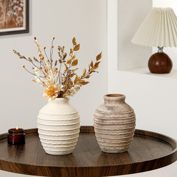 Elegante Keramik Vase Karnz