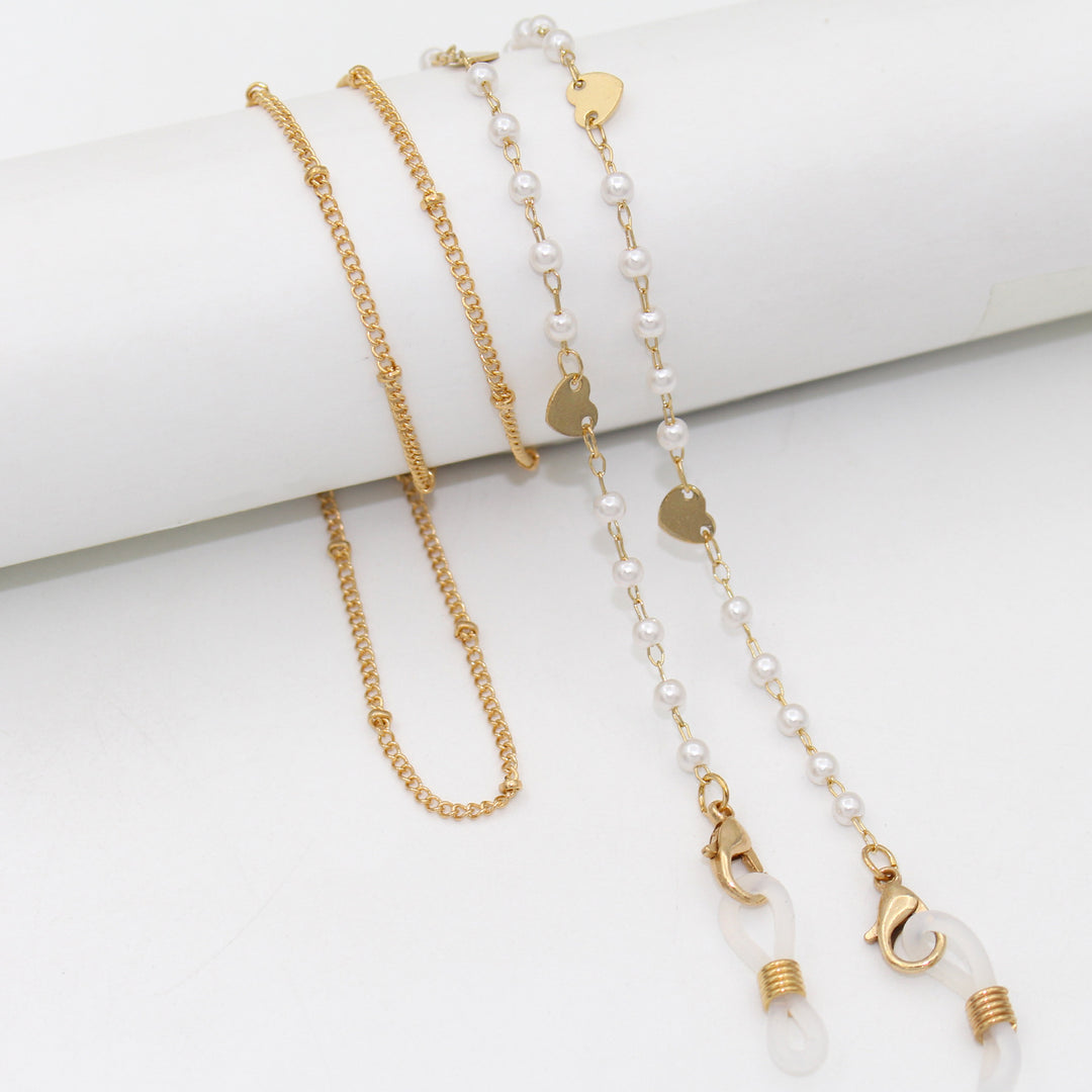 Elegante Stern-Verbundene Brillen Kette Karnz