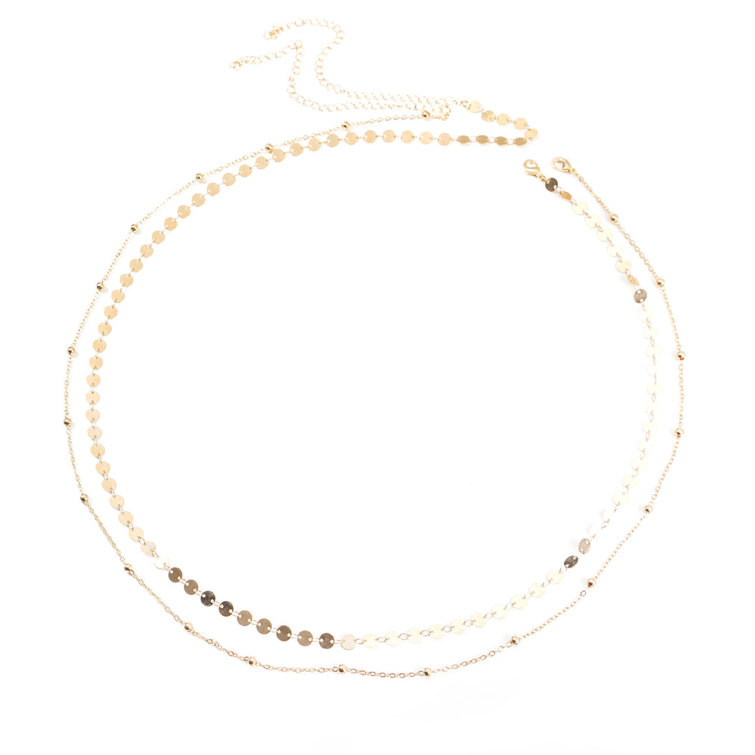Elegantly Layered Beaded Eyewear Chain Karnz