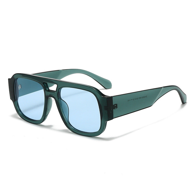 Damen moderne Sonnenbrille im eleganten Rechteckdesign Karnz