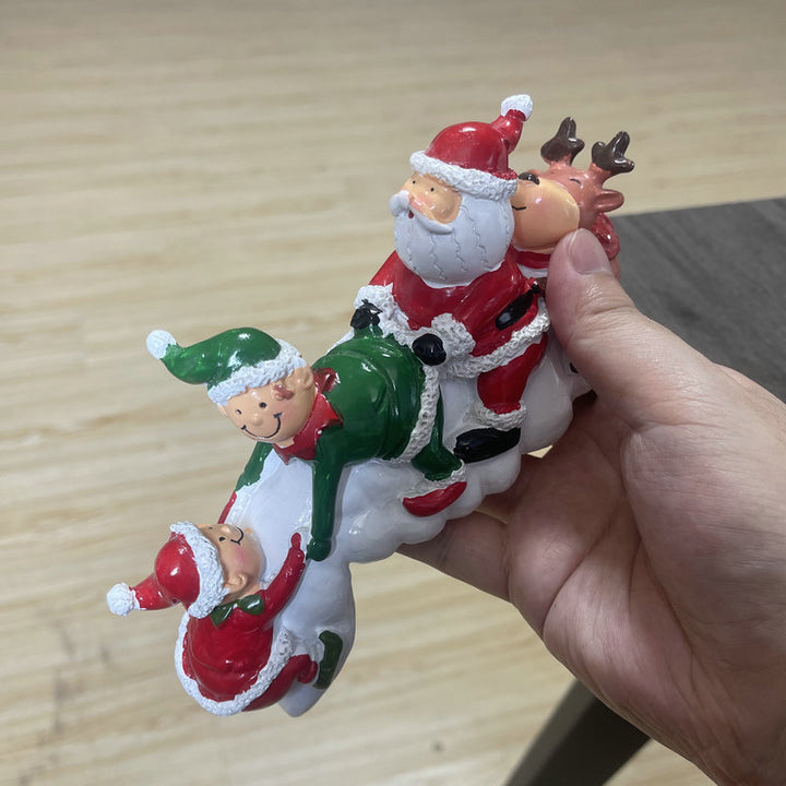 Weihnachtsmann-Dekorationsfigur Karnz