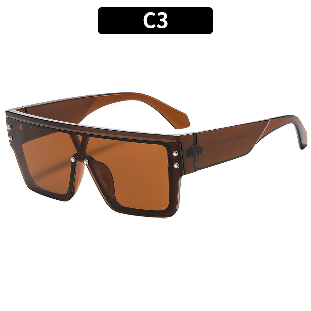 Oversized Schildpatt Statement Sonnenbrille
