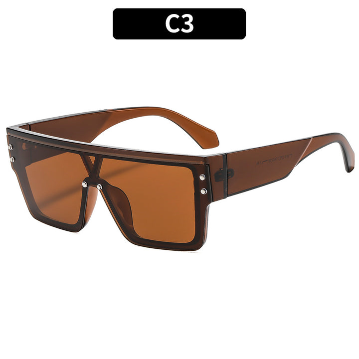 Oversized Schildpatt Statement Sonnenbrille