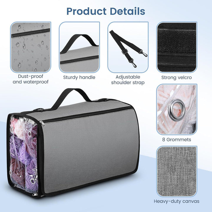Kreative Woll-Organizer-Tasche Karnz