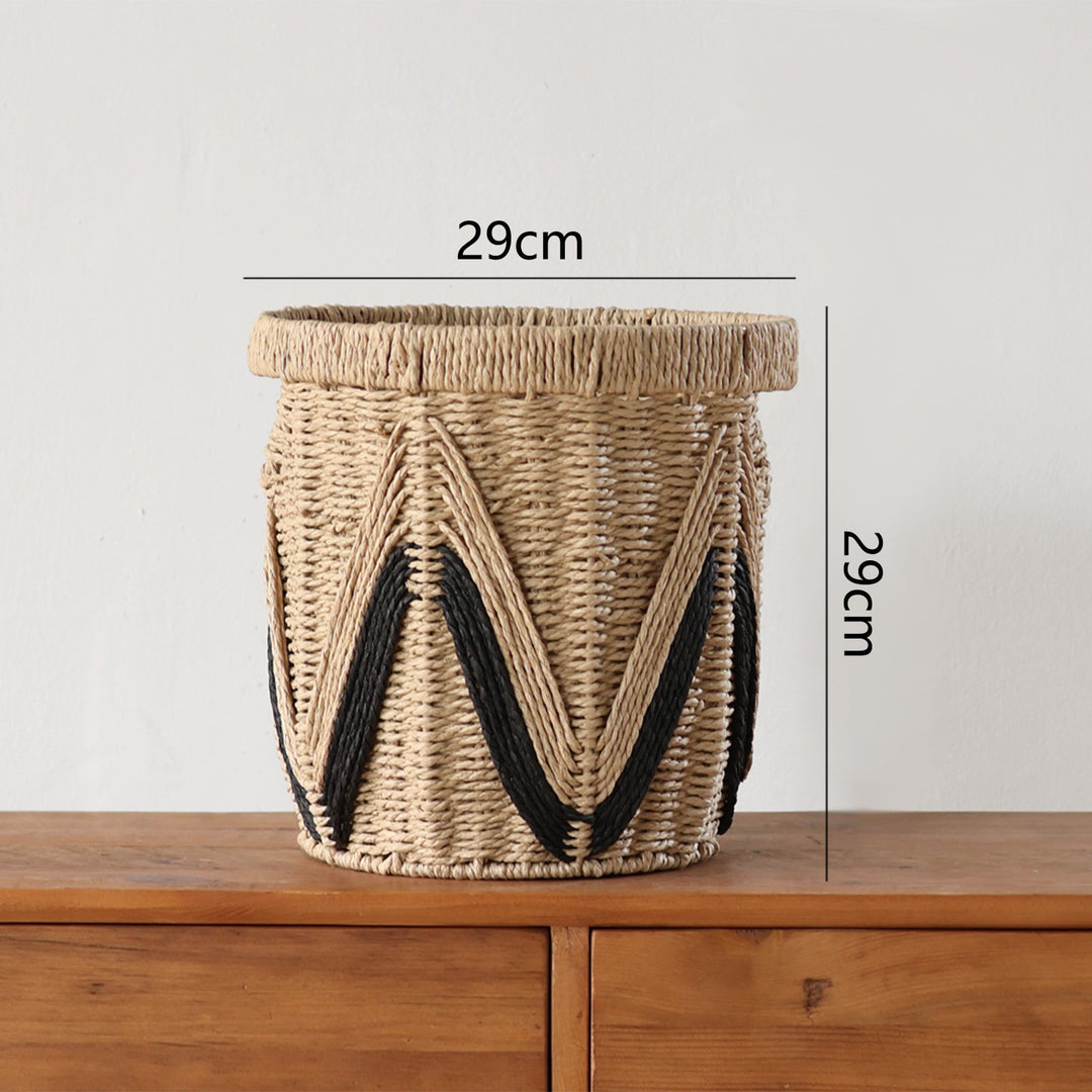 Henkeltasche aus geflochtenem Naturmaterial Karnz