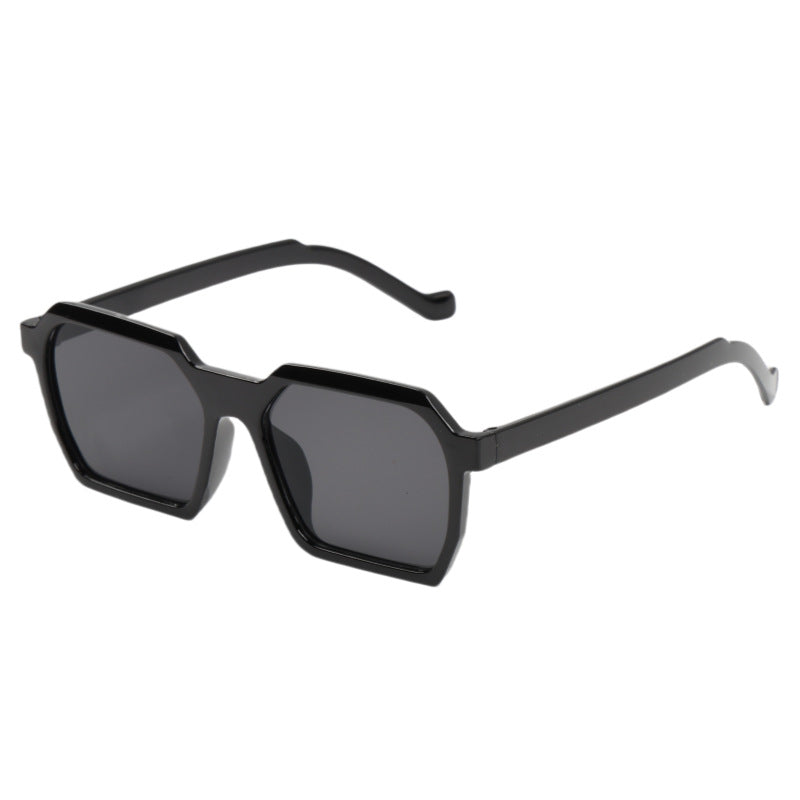 Damen Modische hexagonale Sonnenbrille mit sanften Farbverlauf Karnz