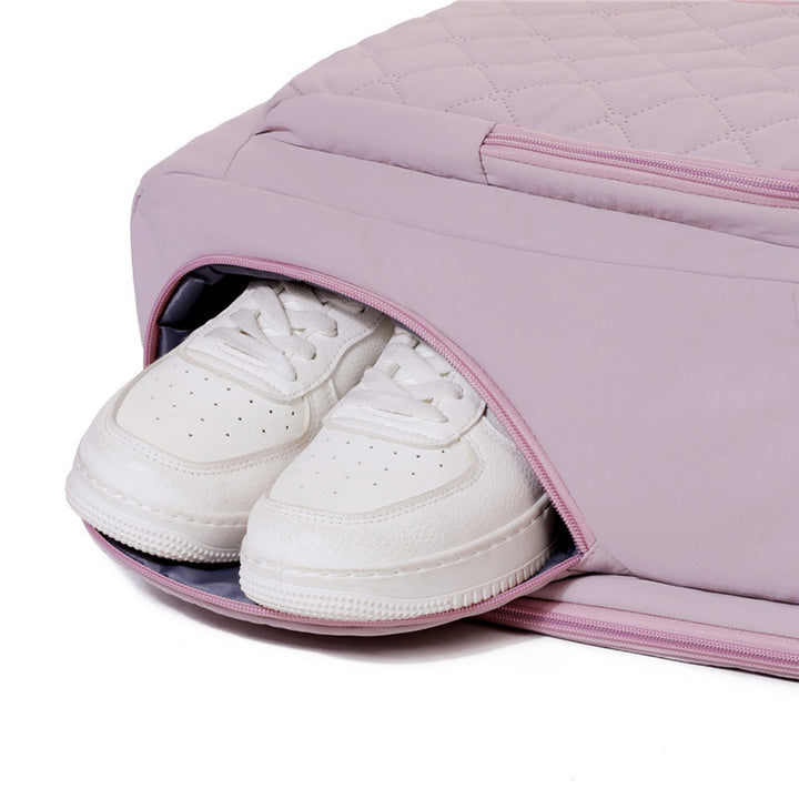 Stylischer gesteppter Laptop-Rucksack Karnz