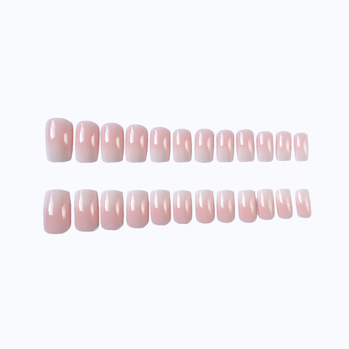 Elegante Ombre Nagelverlängerungen