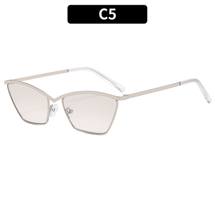 Stylische Katzenaugen-Fashion-Sonnenbrille