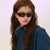 Damen Sportliche Sonnenbrille mit robustem Rahmen und polarisierten Gläsern Karnz
