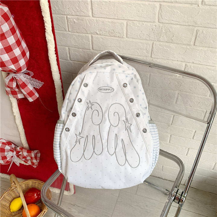 Adorable Polka Dot Design Rucksack