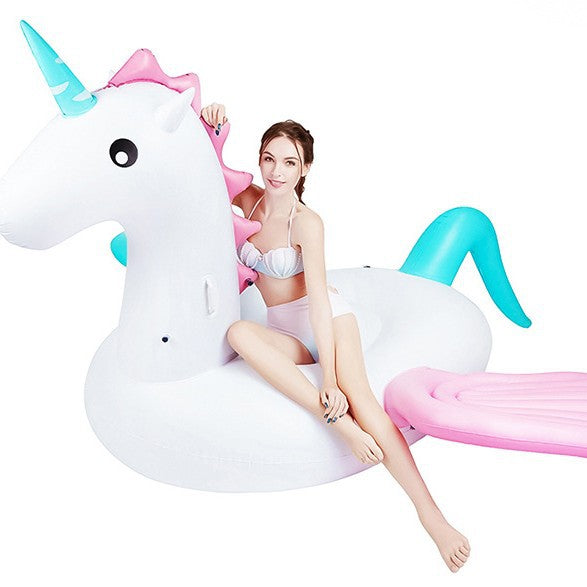 Damen aufblasbares Einhorn-Schwimmspielzeug Karnz