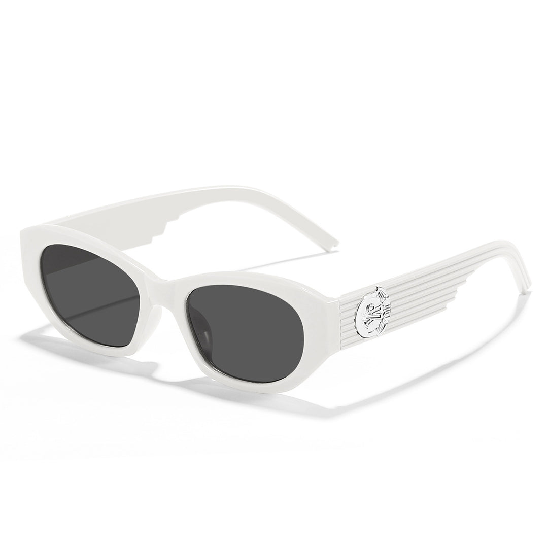Damen Designer-Sonnenbrille im eleganten Transparentdesign Karnz