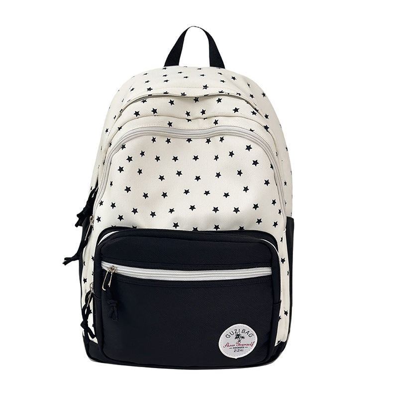 Sternen-Print Schüler Rucksack
