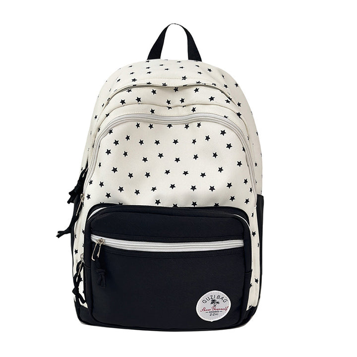 Sternen-Print Schüler Rucksack