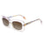Damen modische quadratische Sonnenbrille mit einzigartigem Rahmen Karnz