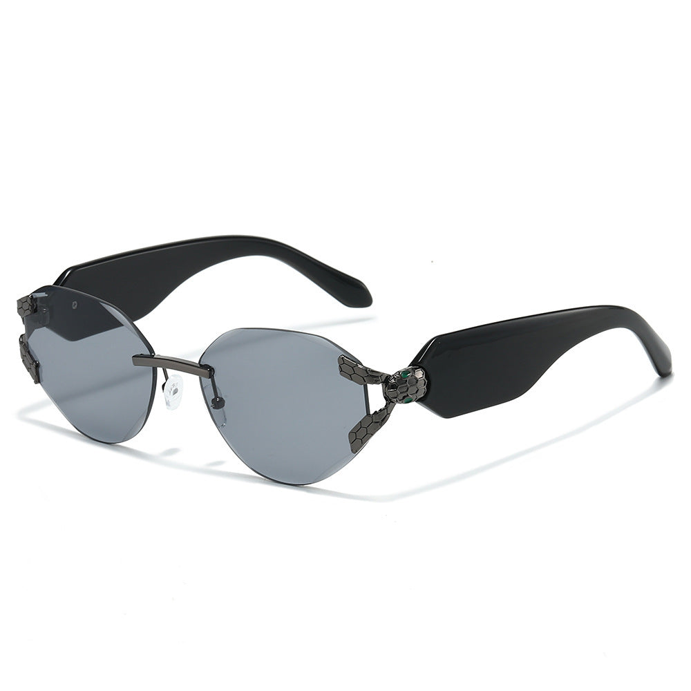 Elegante Katzenaugen-Sonnenbrille mit einzigartigem Design Karnz