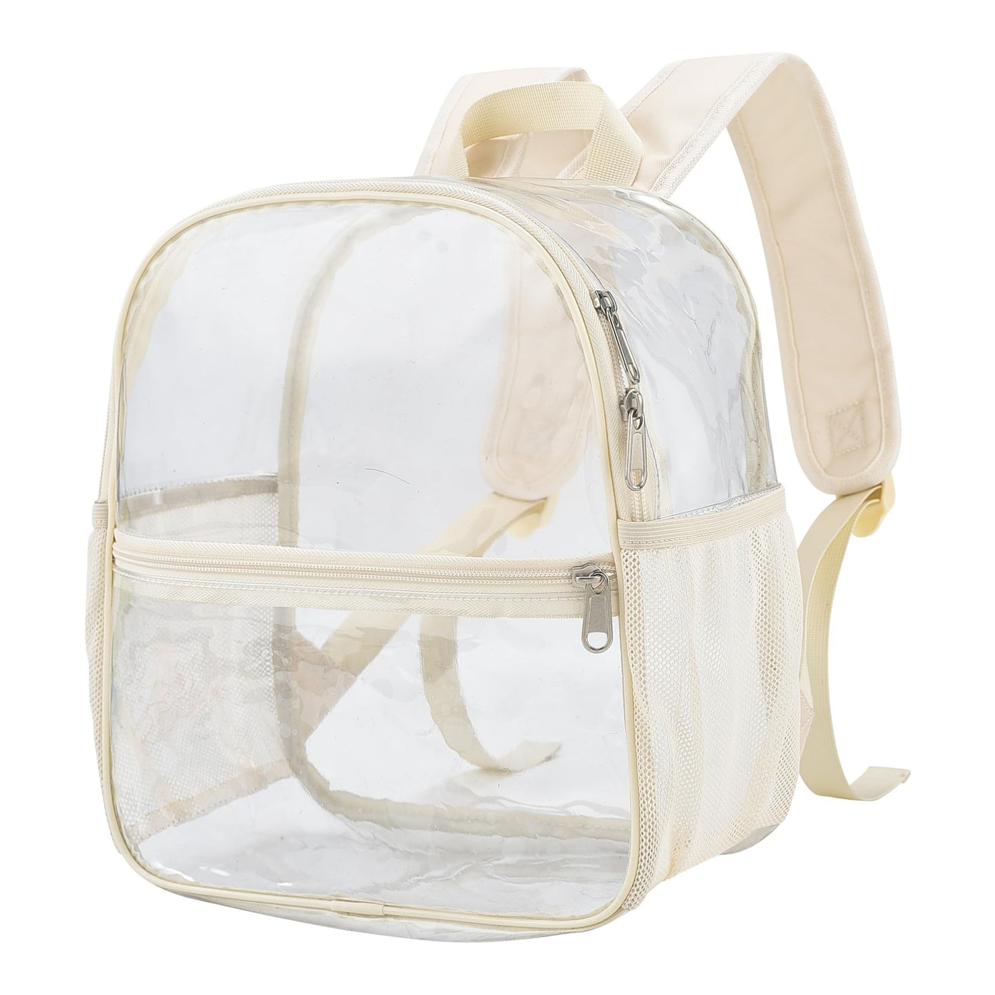 Unisex durchsichtiger Rucksack mit funktionalem Design und mehreren Fächern Karnz