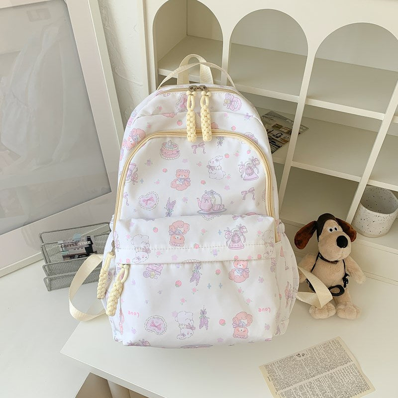 Niedlicher Charakterdruck-Rucksack