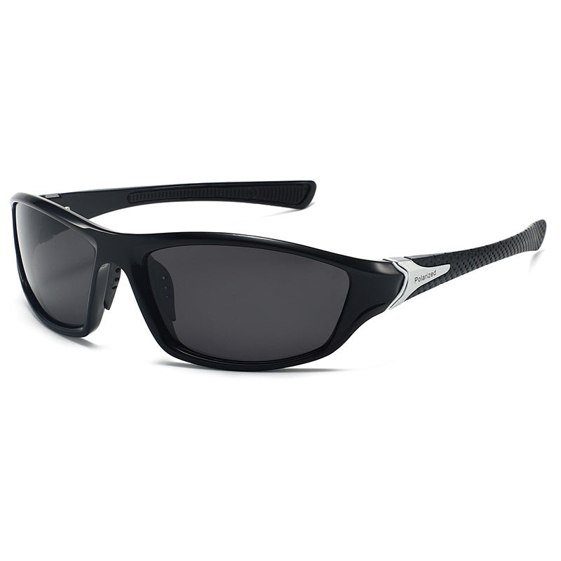Herren Sportsonnenbrille mit polarisierenden Gläsern und ergonomischem Design Karnz