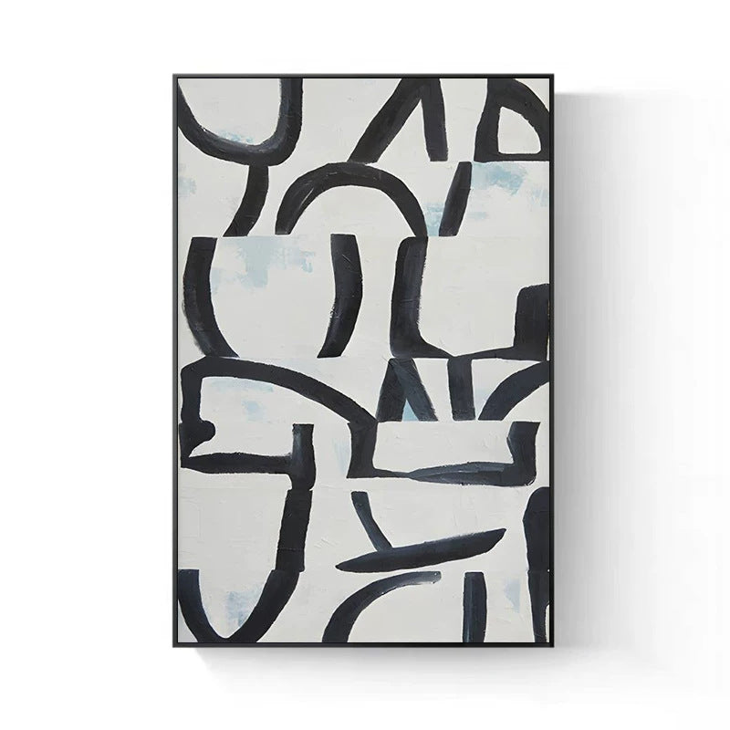 Abstrakte Geometrische Wandkunst Leinwand