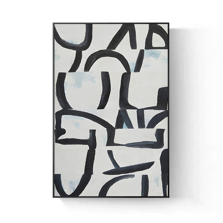 Abstrakte Geometrische Wandkunst Leinwand