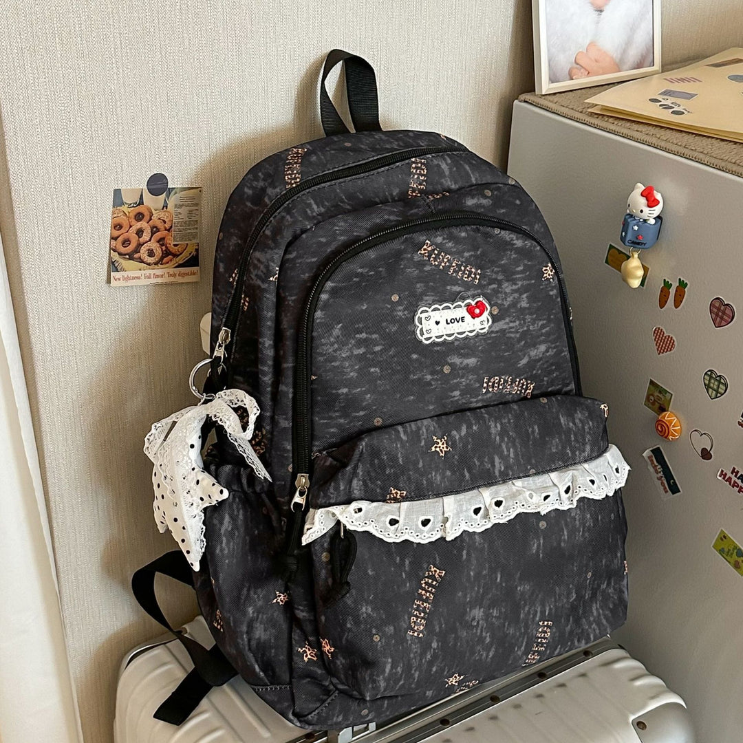 Stylische Lässige Bedruckte Rucksack Karnz